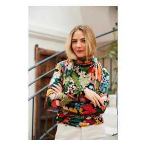 Paloma Collection - Alma Berries Scarf | Green