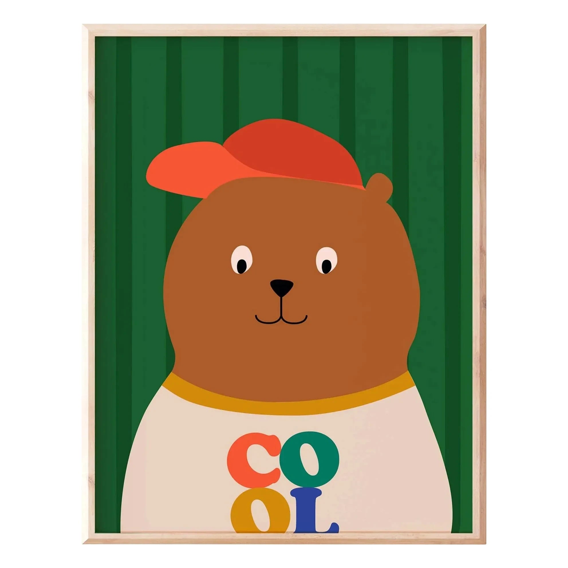 Ma petite vie - Stylish Bear Poster