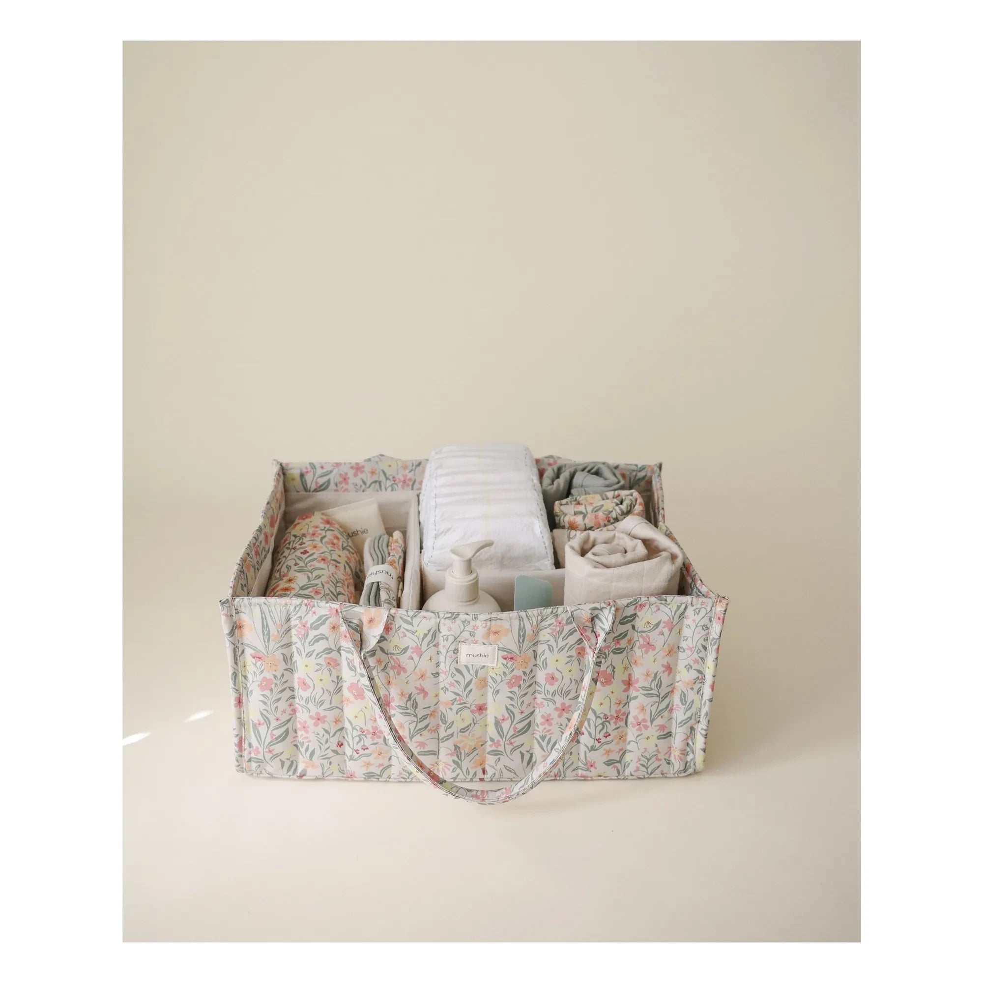 Mushie - Storage Basket | Beige