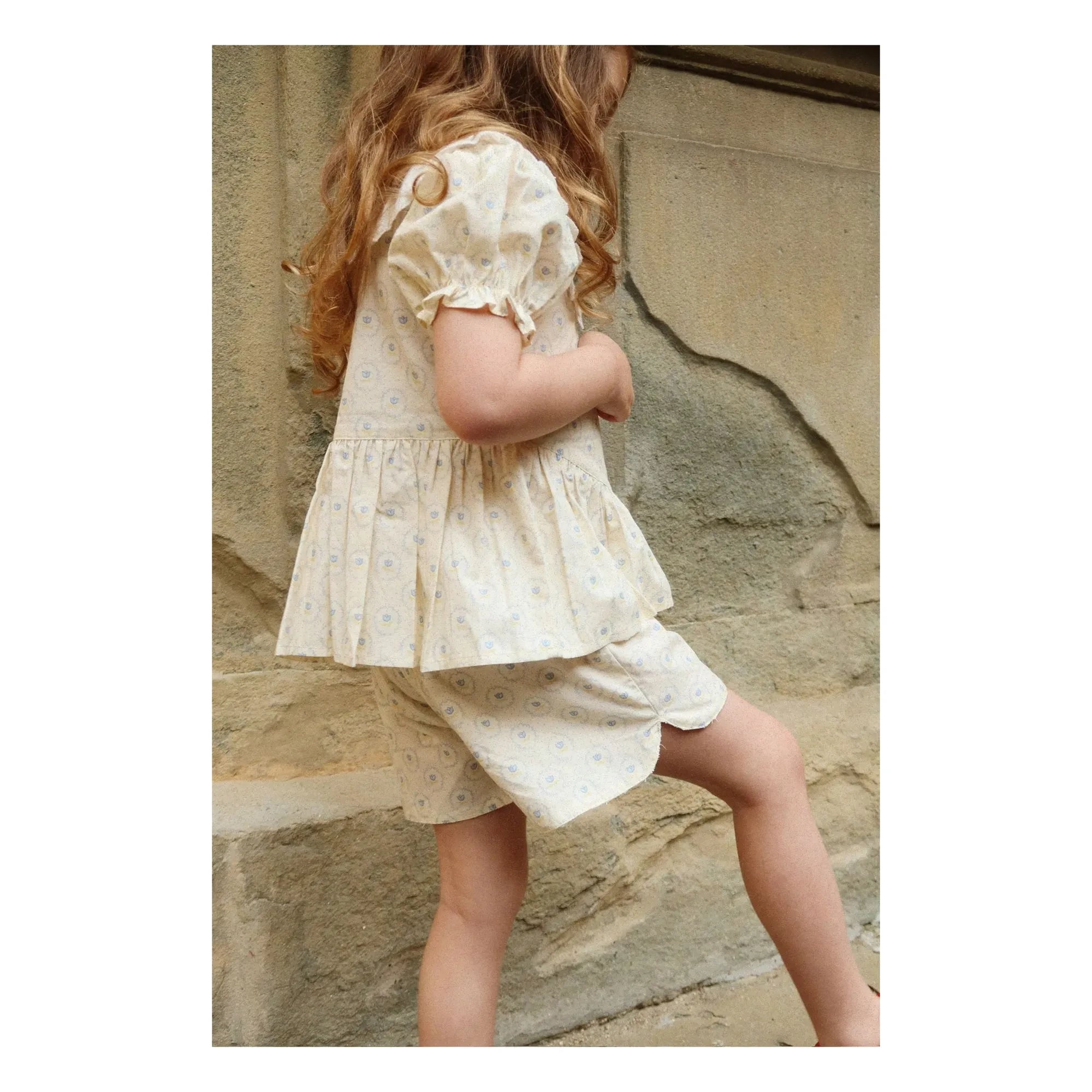 Konges Sløjd - Organic Cotton Lace Shorts | Ecru
