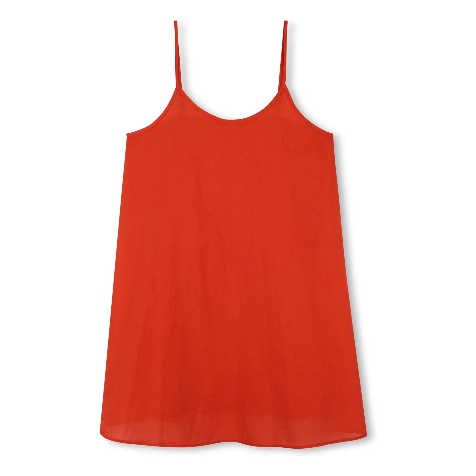 Zadig & Voltaire - Button-Down Ruffle Dress | Blood orange