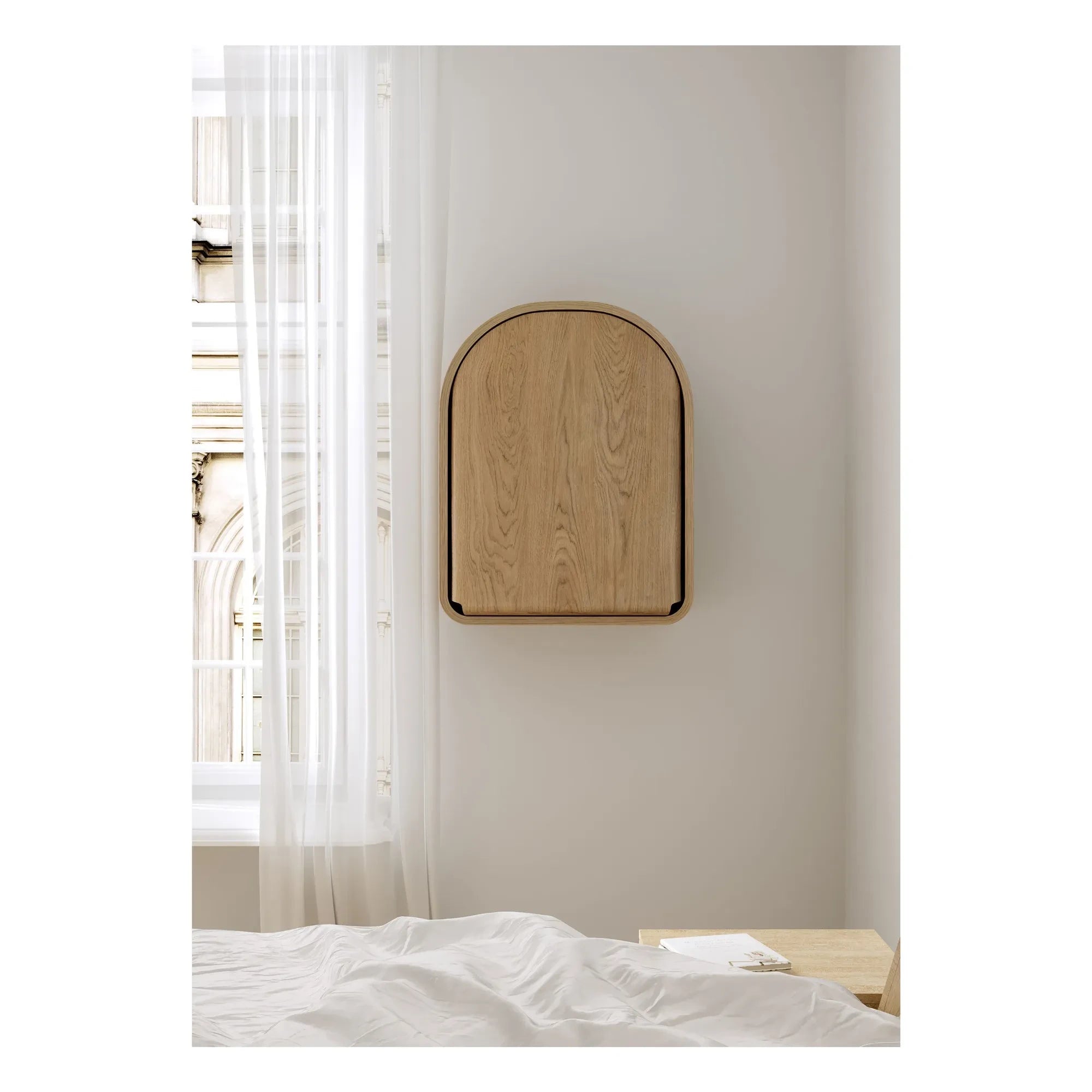 KAS Kopenhagen - Kai Wall-Mounted Changing Table | Oak