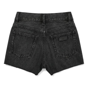 Finger in the Nose - Denim Eva Shorts | Denim Gray