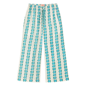 Tinycottons - Floral Patterned Pants | White