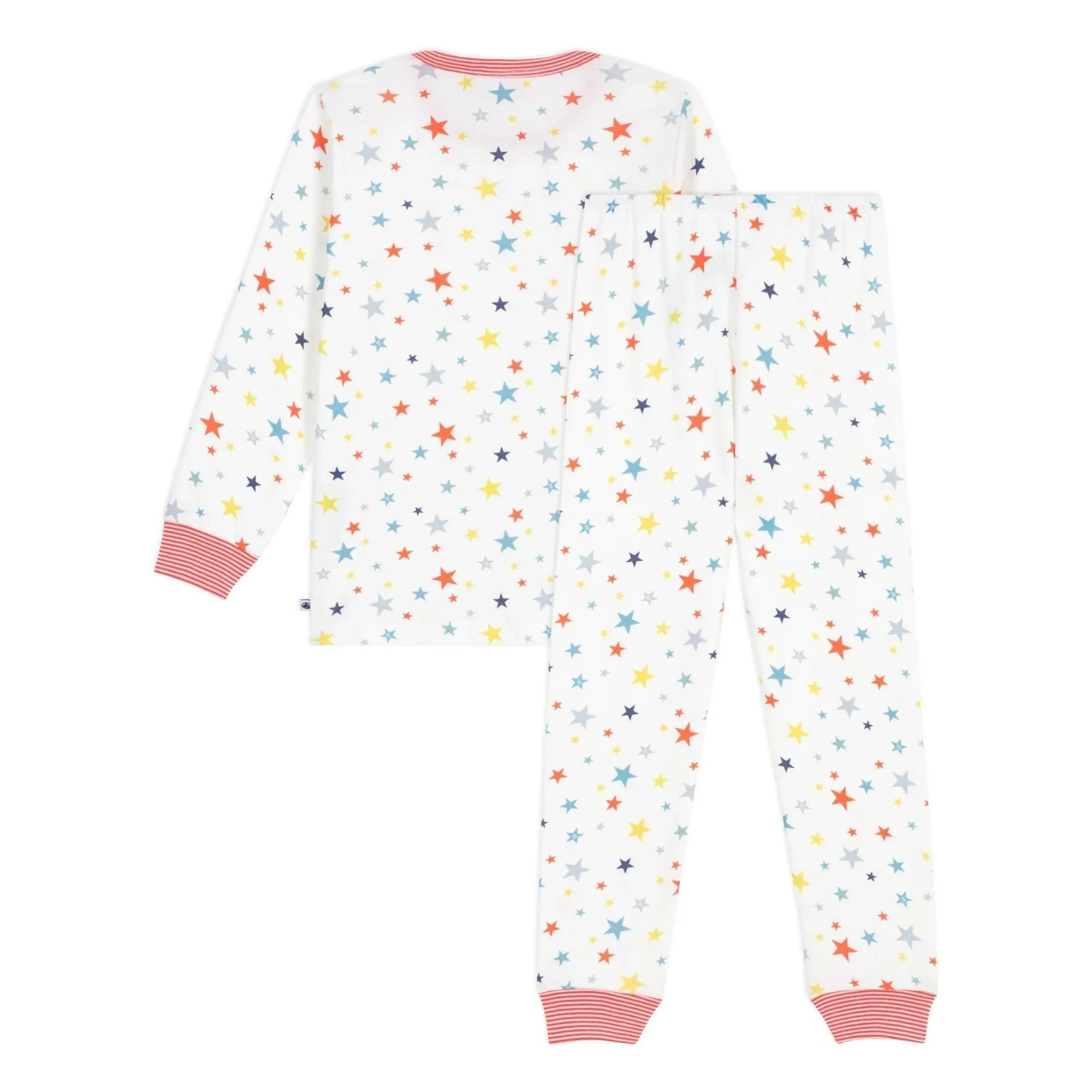 Petit Bateau - Star Pajamas | White