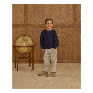 Rylee + Cru - Striped Pants | Ecru