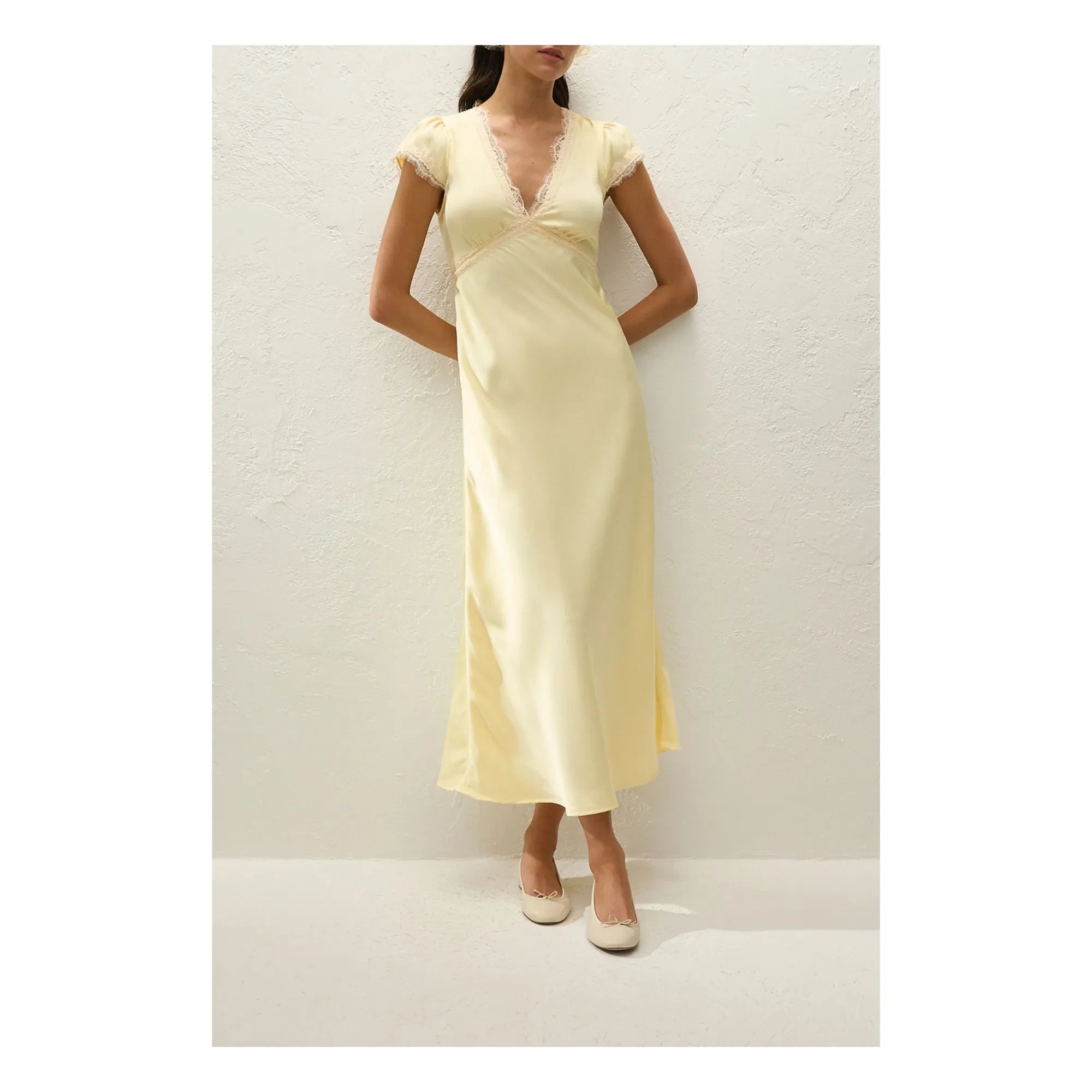 Faithfull the Brand - Gala elbise | Sarı
