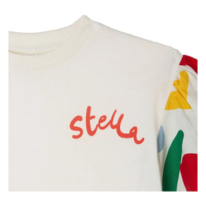 Stella McCartney Kids - Stella Fleuri T-Shirt | Ivory