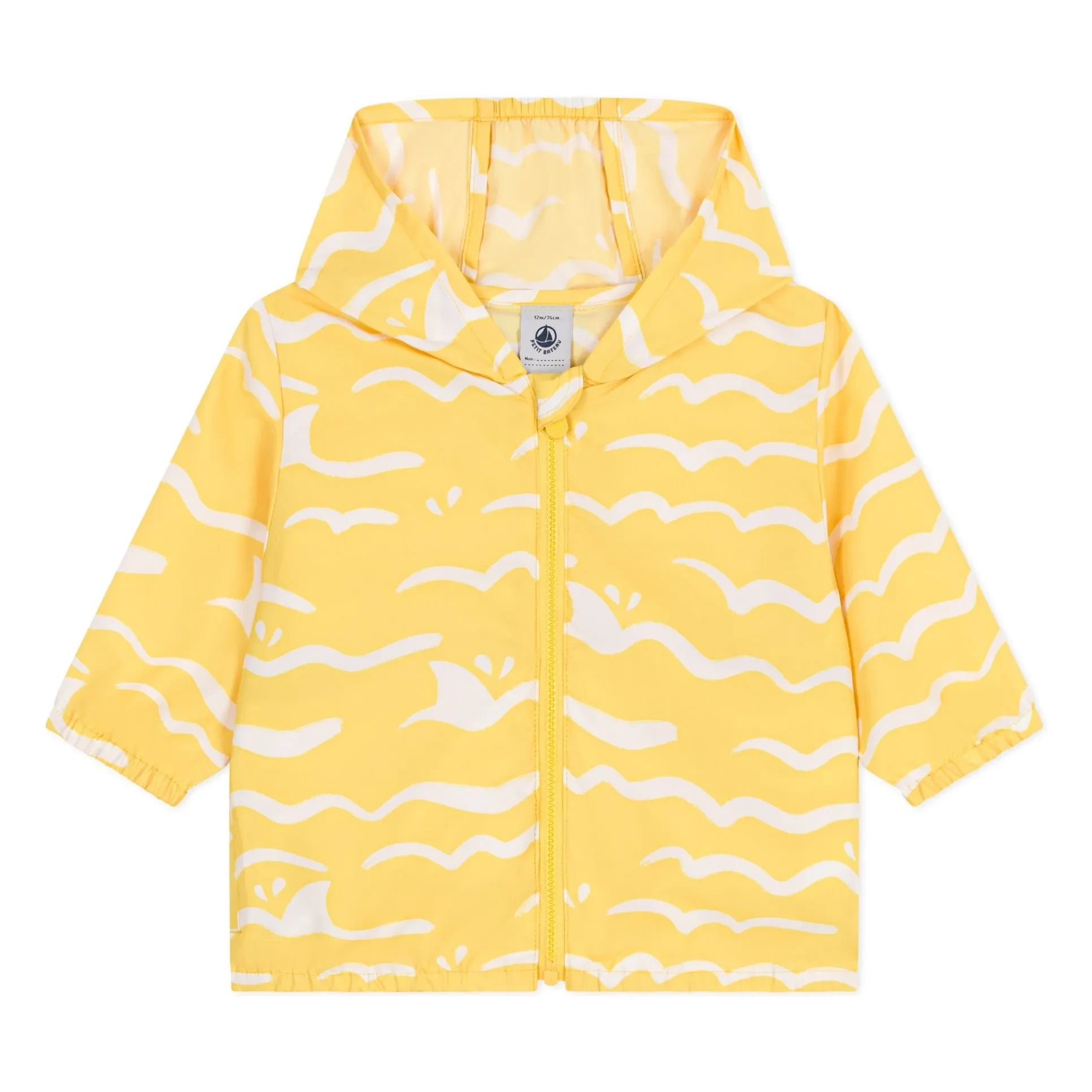 Petit Bateau - Barcelle Recycled Fiber Jacket | Mustard