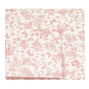 Tartine et Chocolat - Toile de Jouy Duvet Cover Set | Peach