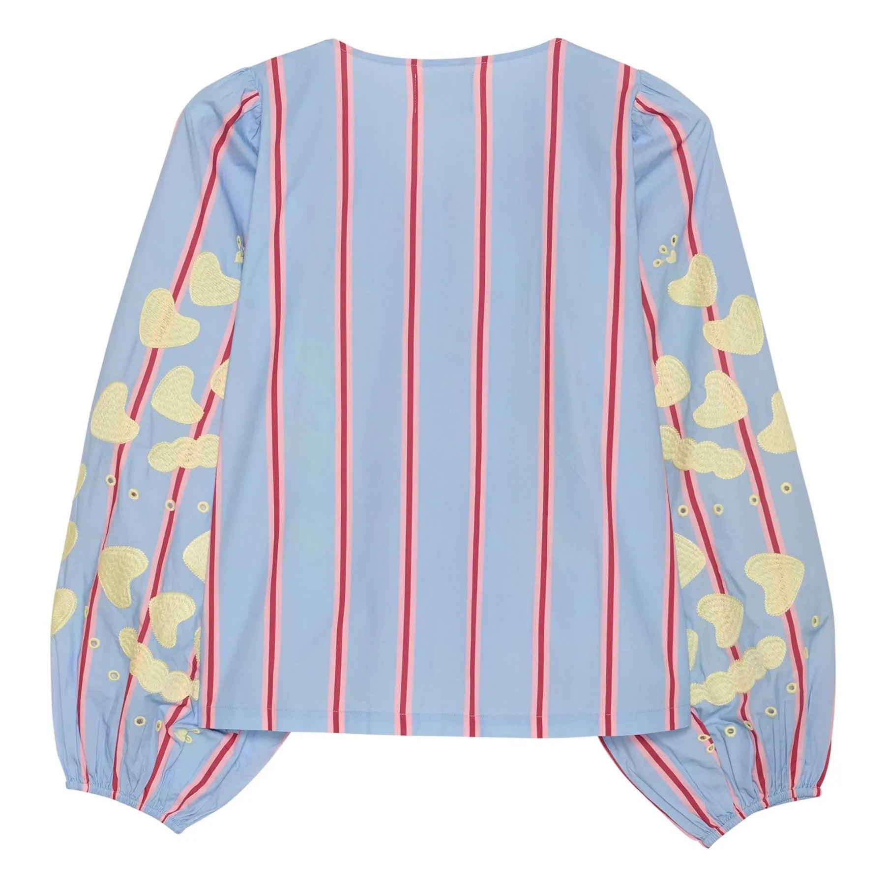 SISSEL EDELBO - Elisabeth Organic Cotton Blouse | Blue