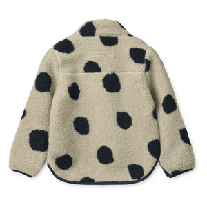 Liewood - Noam Recycled Fiber Fleece Coat | Ecru