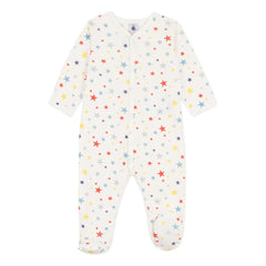 Petit Bateau - Dors Bien Etoiles Pijama | Beyaz
