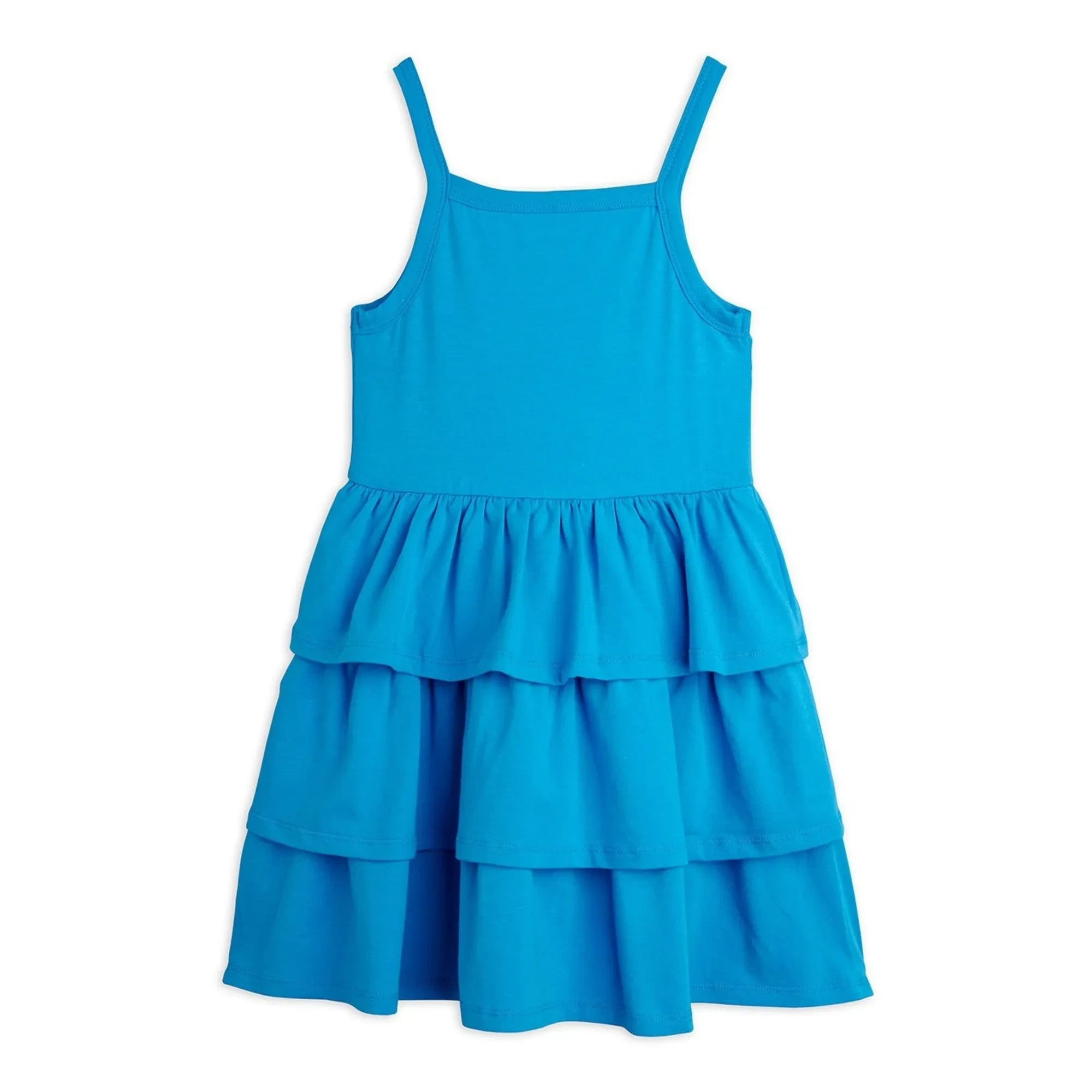 Mini Rodini - Organic Cotton Dress | Blue