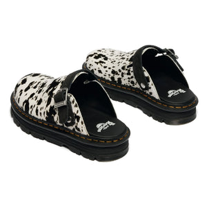 Dr Martens - Zebzag Dalmatian Slippers | White