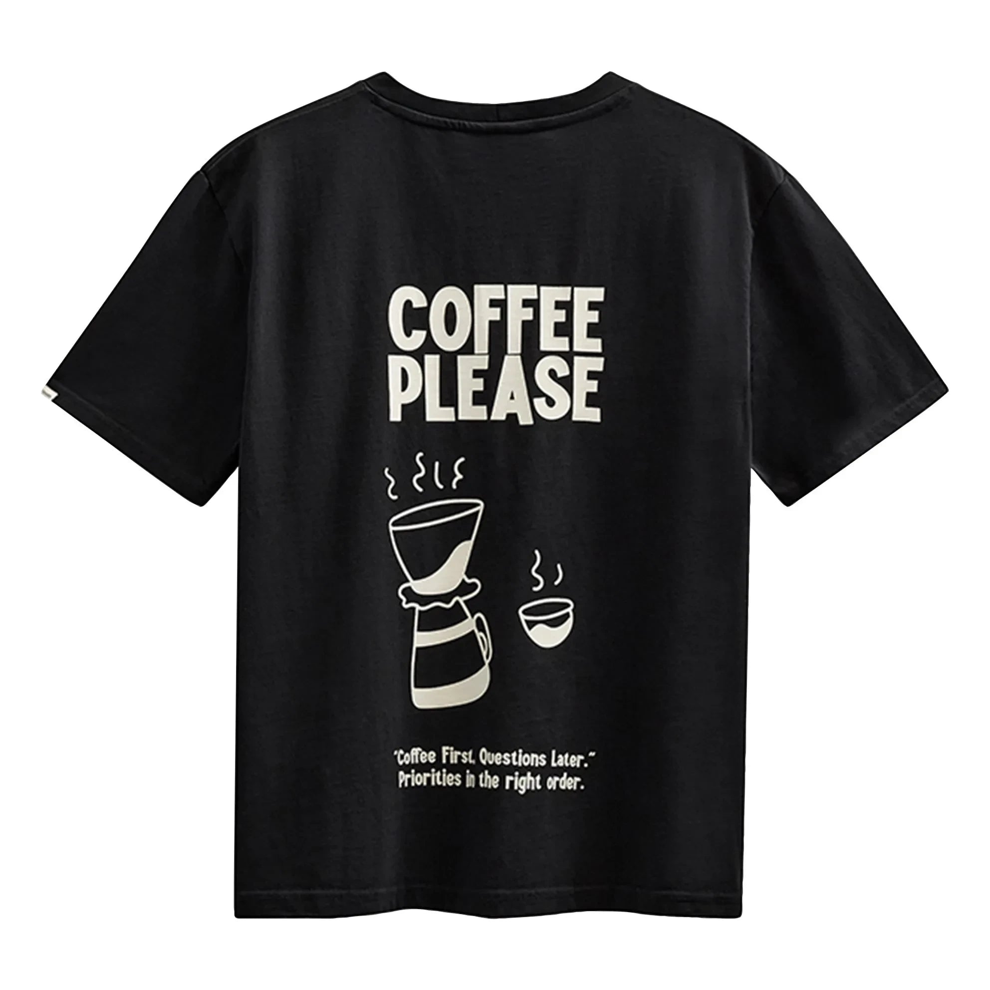 Anerkjendt - Akvillads Coffee Please T-shirt | Black