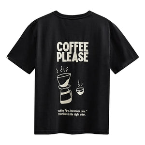 Anerkjendt - Akvillads Coffee Please T-shirt | Black
