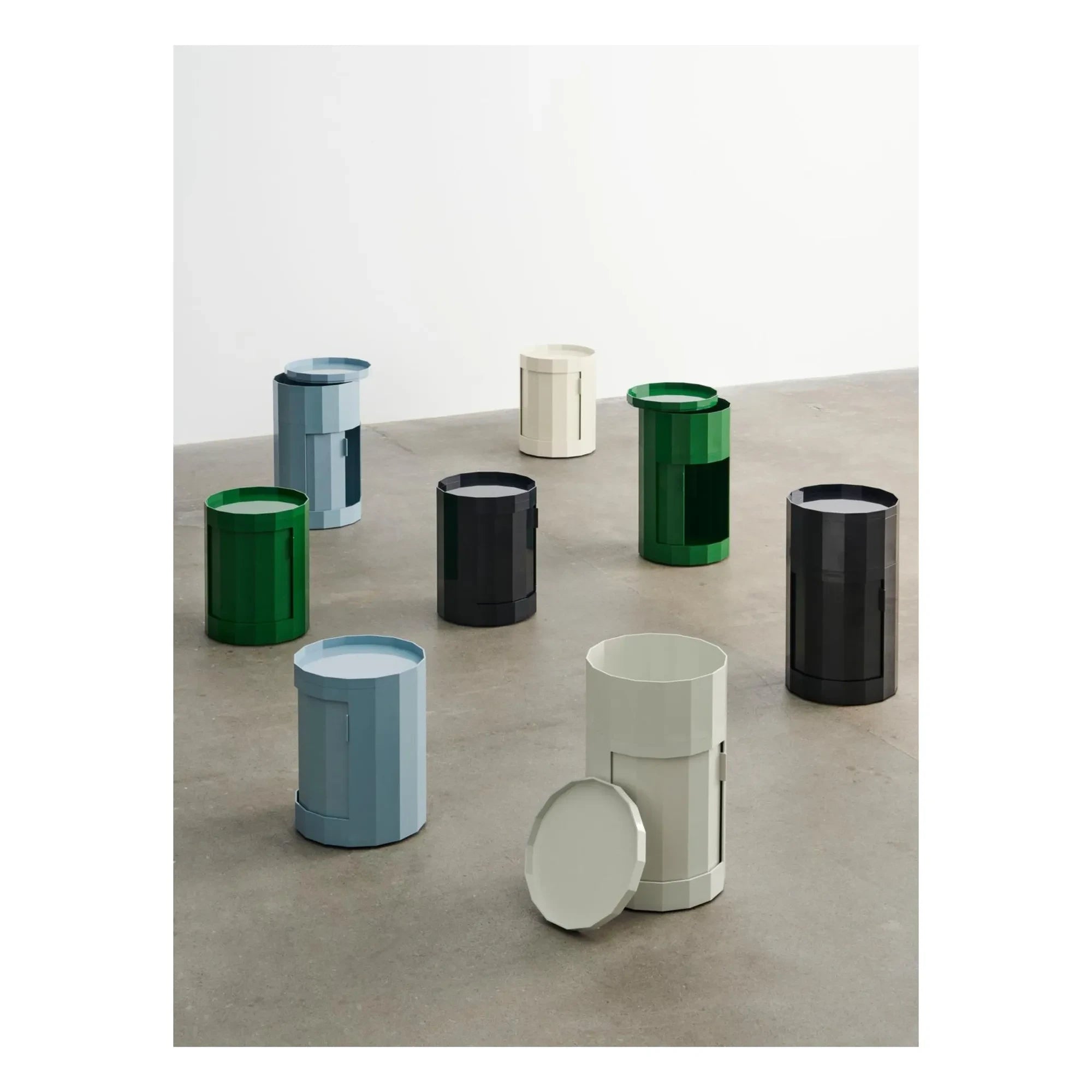 Hay - Facet Storage Unit H66 cm | Light Blue