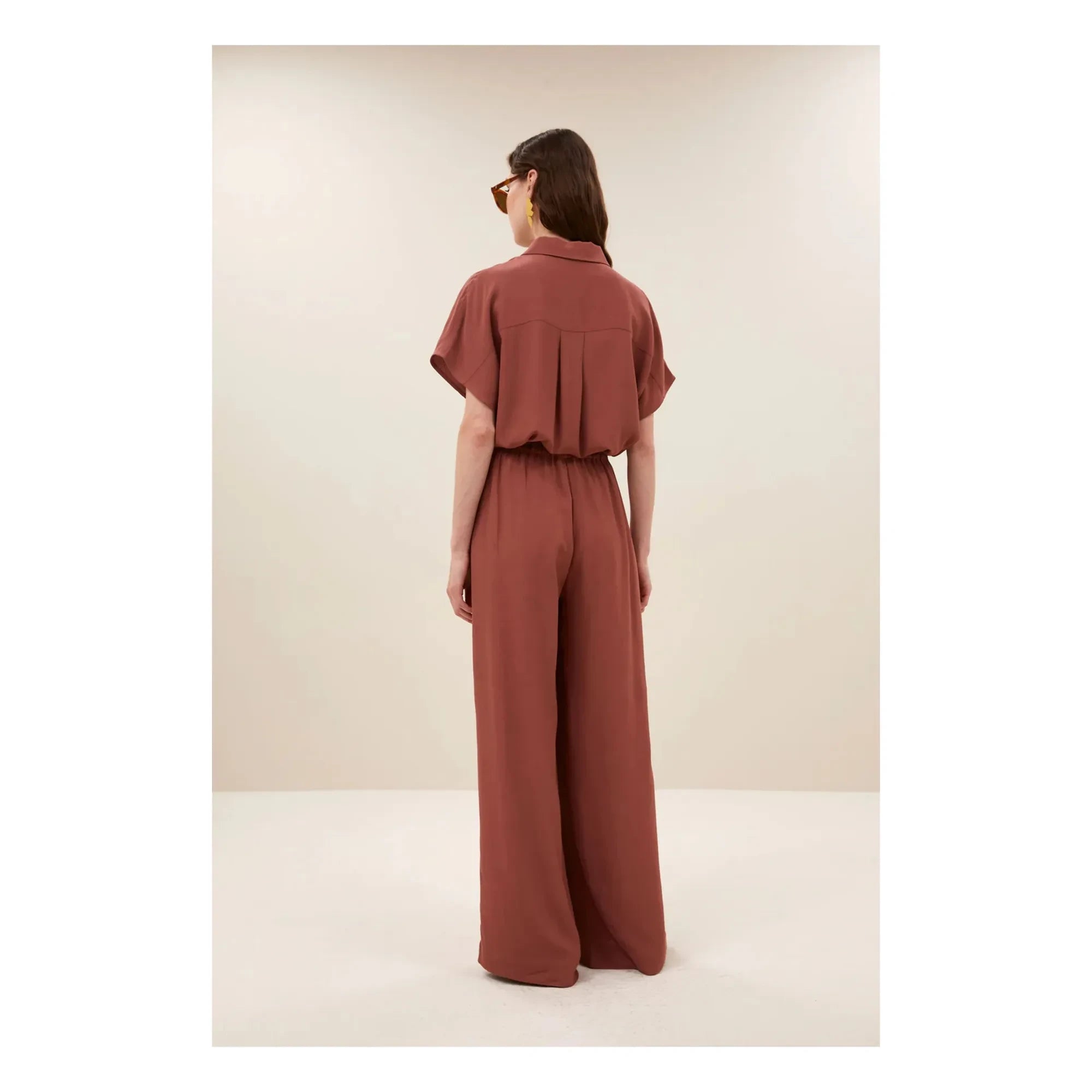 By Bar - Benji Pants | Brick Red