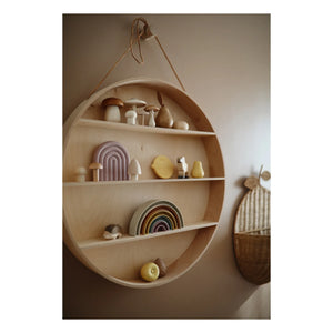 Mushie - Stacking Rainbow | Beige