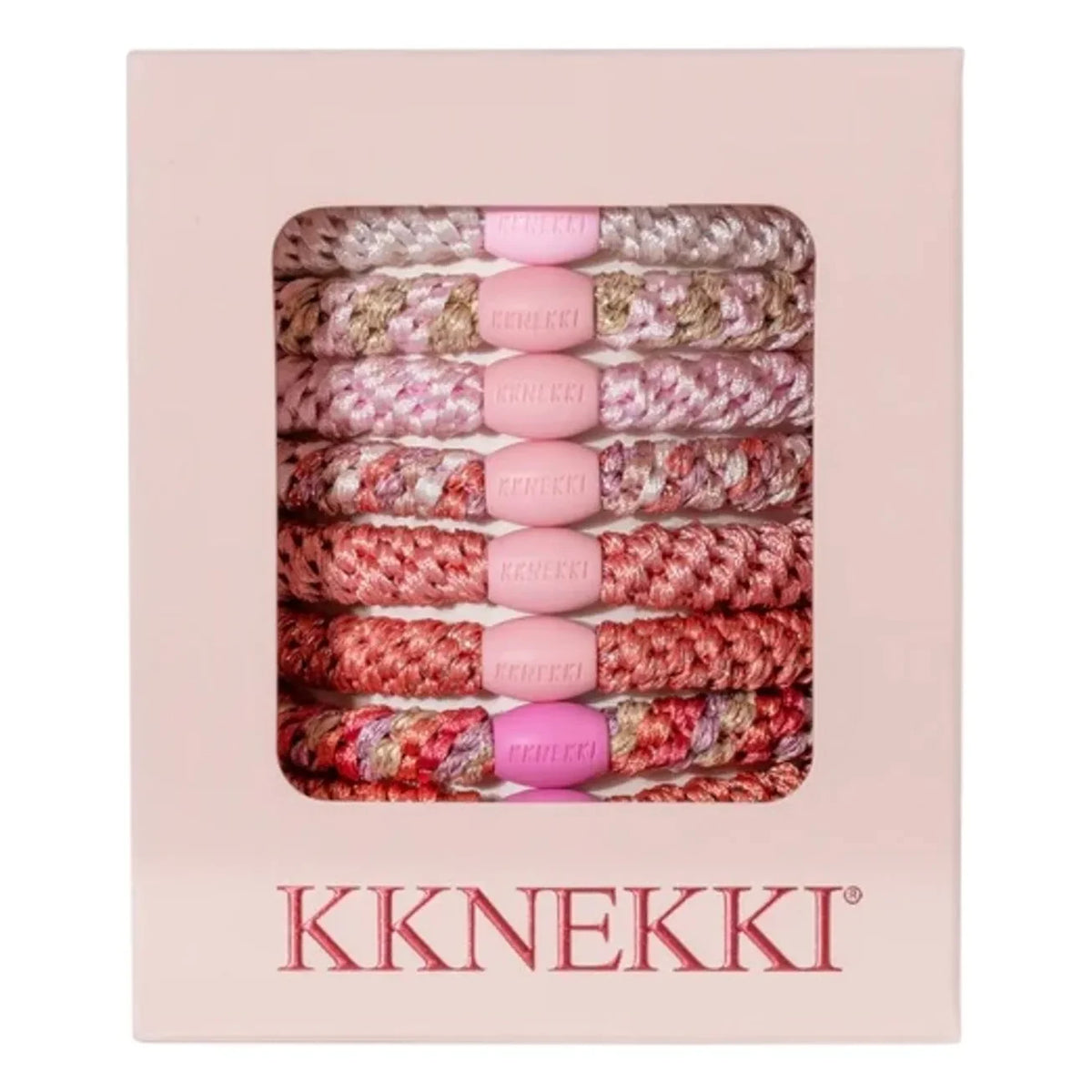 Bon Dep - 8-piece Kknekki Ballet Edition Hair Clip Set | Light Pink