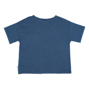 Búho - Linen Pocket T-Shirt | Navy