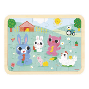 Janod - Farm Puzzle - 24 Pieces