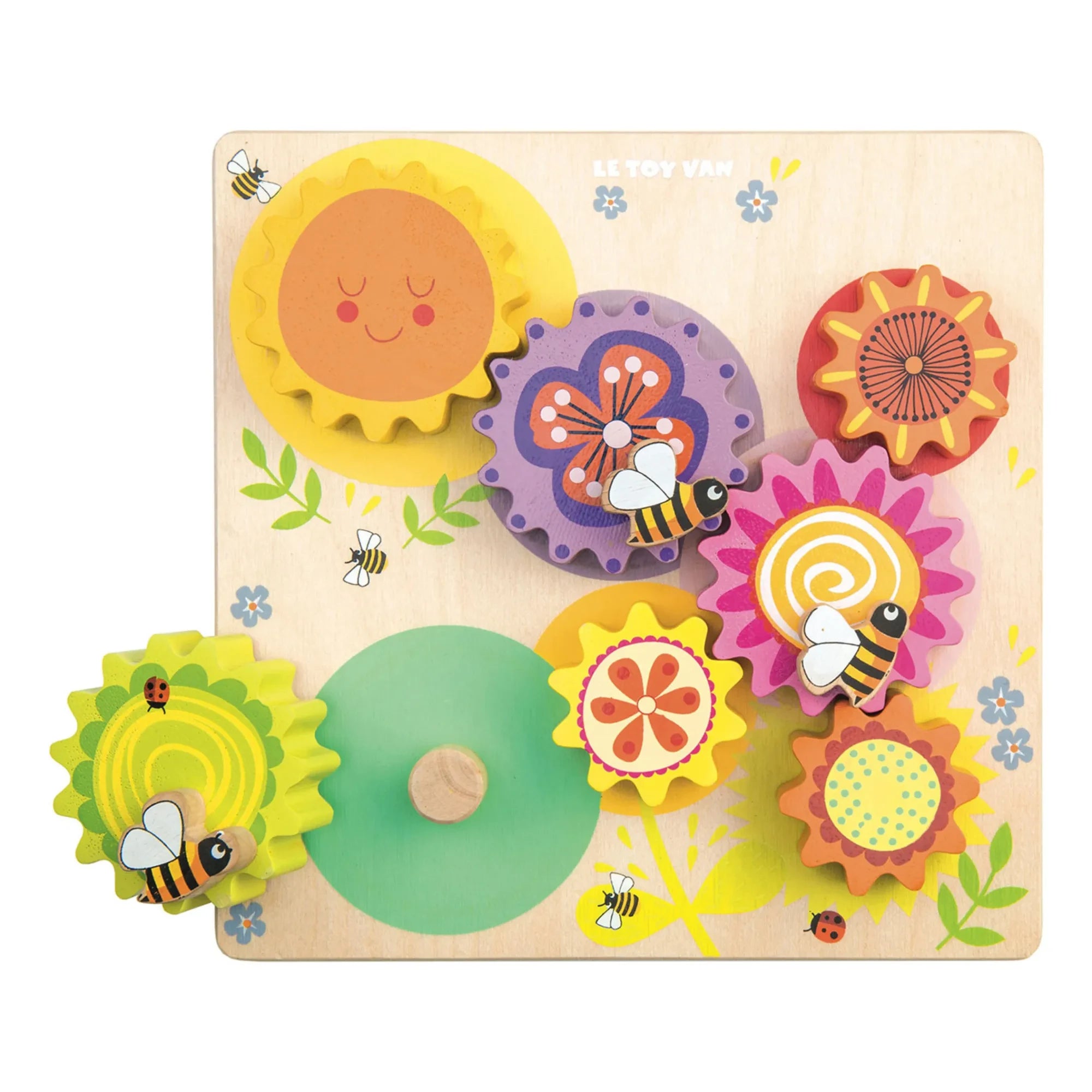 Le Toy Van - Bees and Flowers Wooden Gear Toys