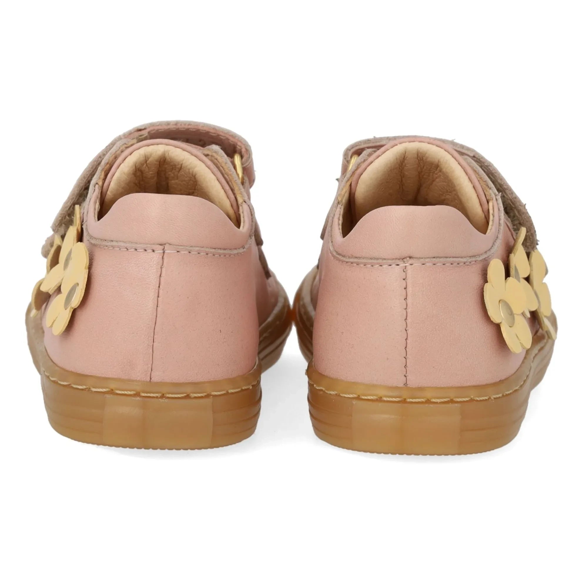 Angulus - Double Scratch Flower Sneakers | Pale Pink
