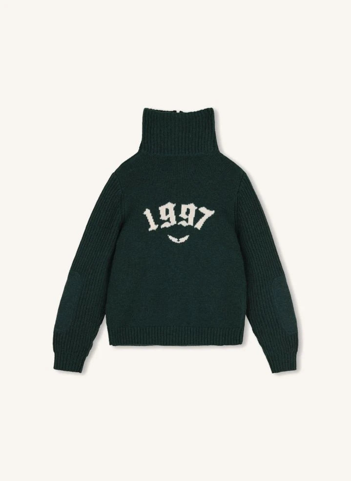 Zadig & Voltaire - 1997 Wool Truckneck Sweater | Green