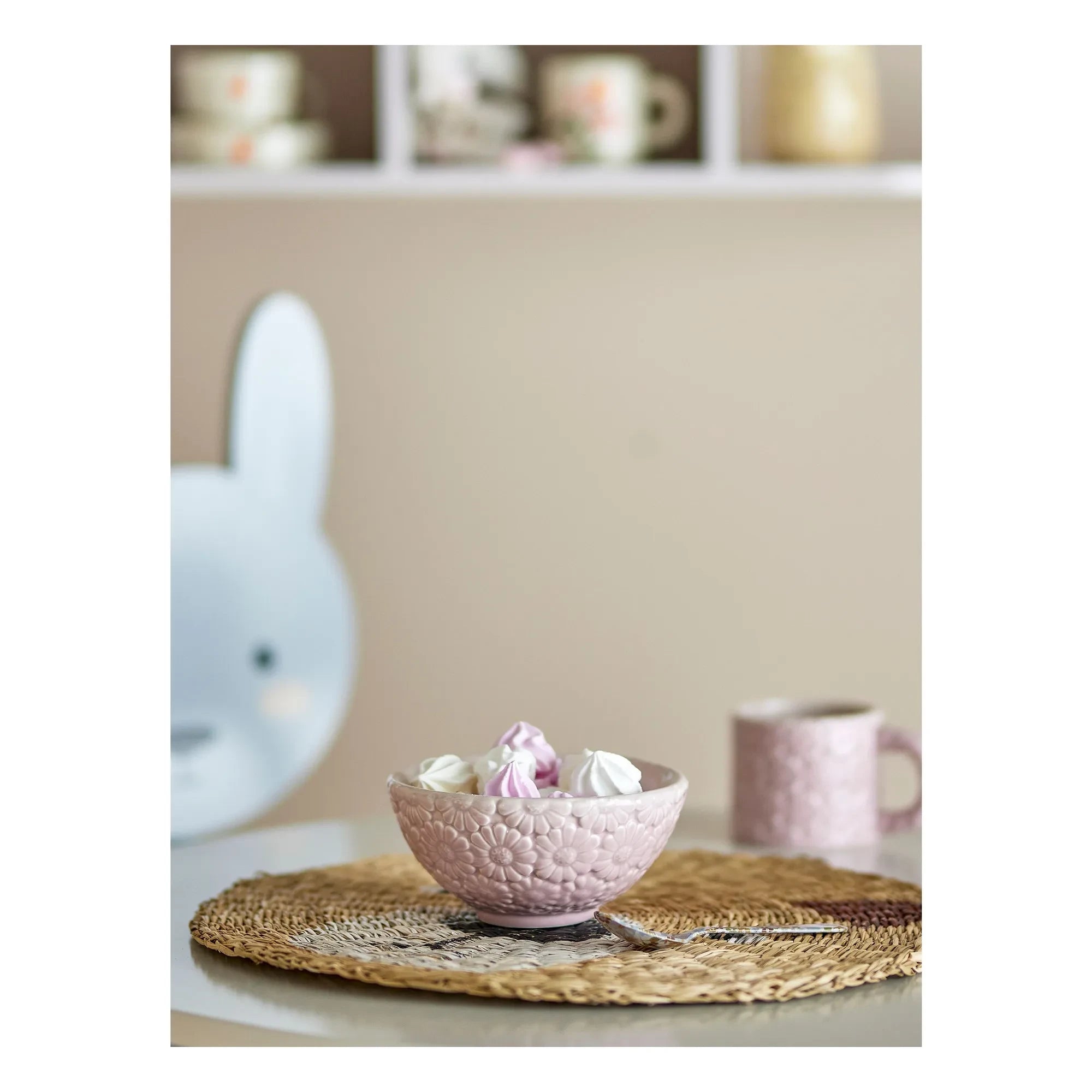 Bloomingville Mini - Benji seramik kase | Pembe