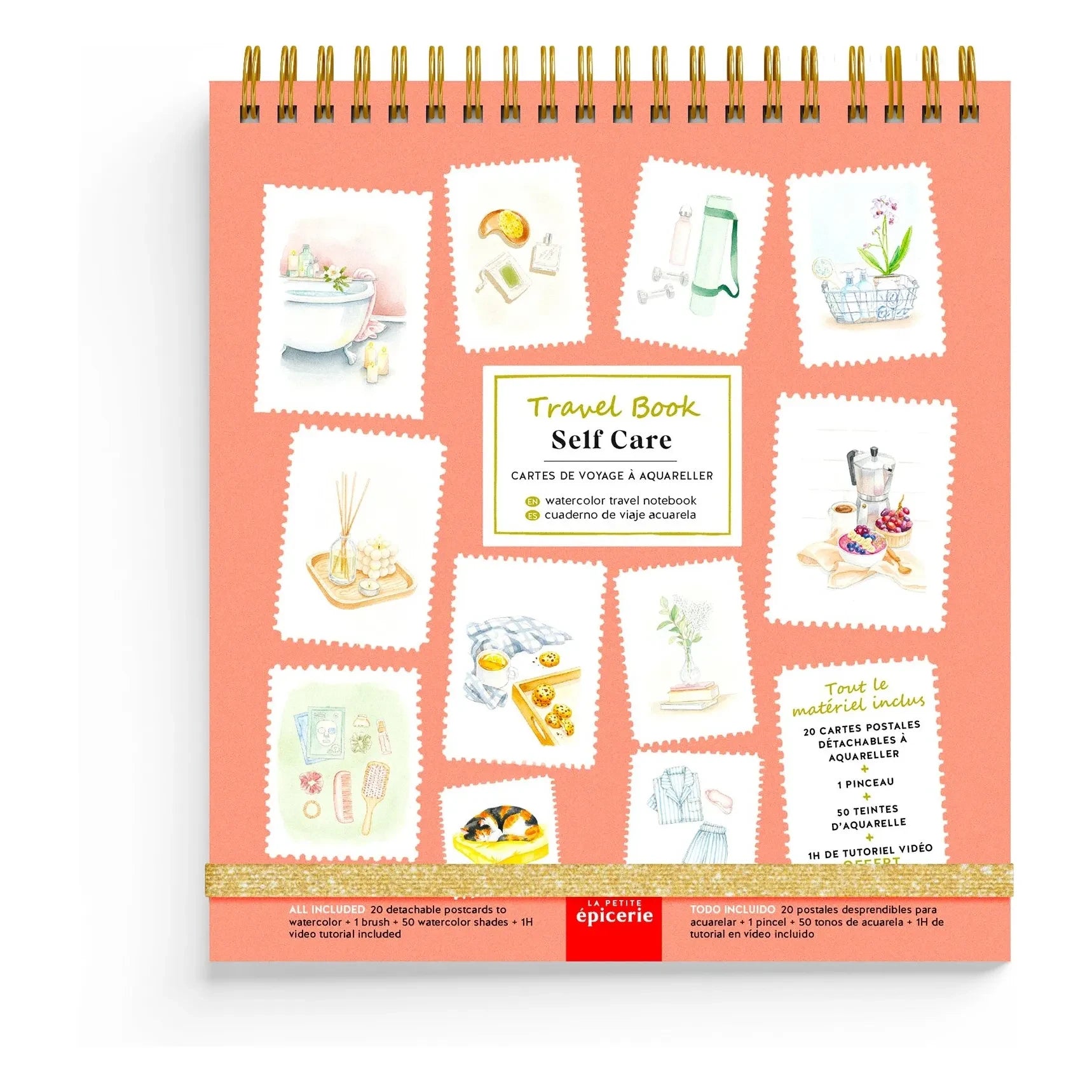 La Petite Épicerie - Suluboya defter - Öz Bakım