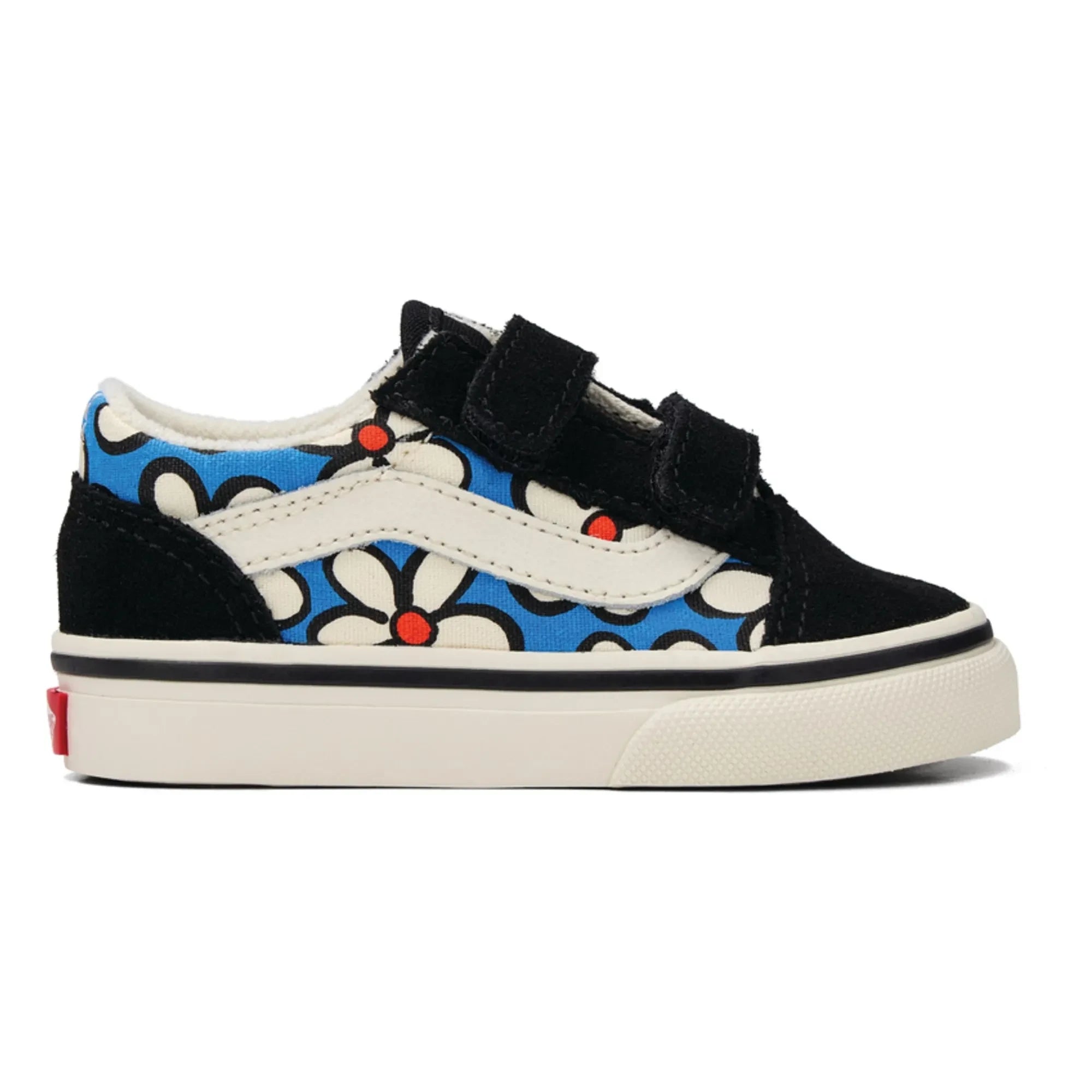 Vans - Scratch Sneakers Old Skool V Flowers | Blue