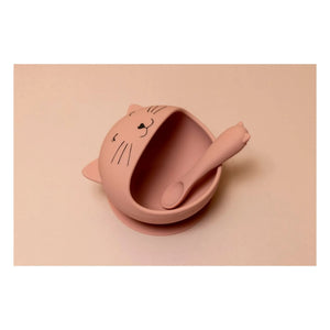Trixie - Mrs. Cat Bebek Yemek Seti | Pembe