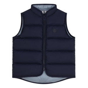 Petit Bateau - Tacaire Sleeveless Coat | Navy Blue