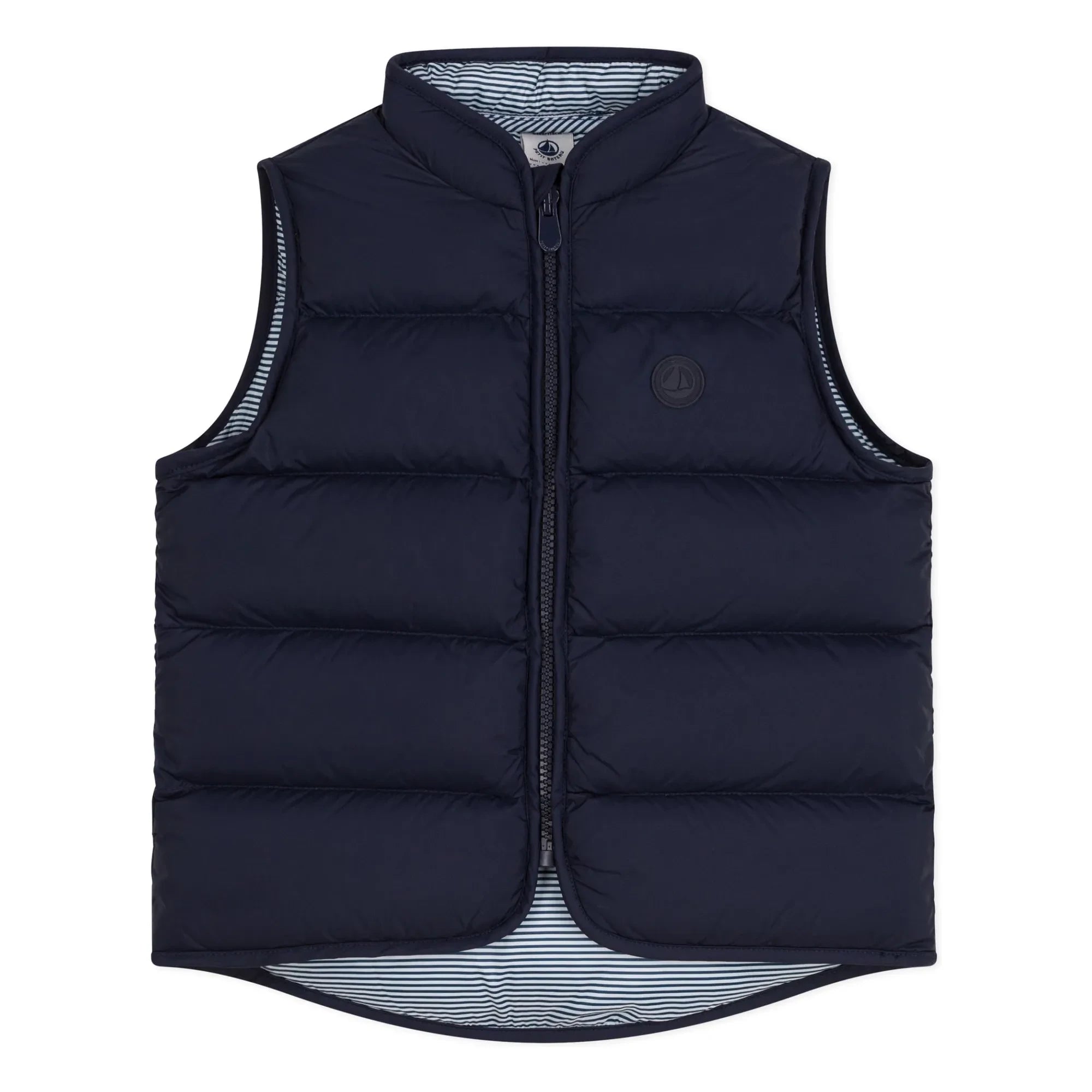 Petit Bateau - Tacaire Sleeveless Coat | Navy Blue