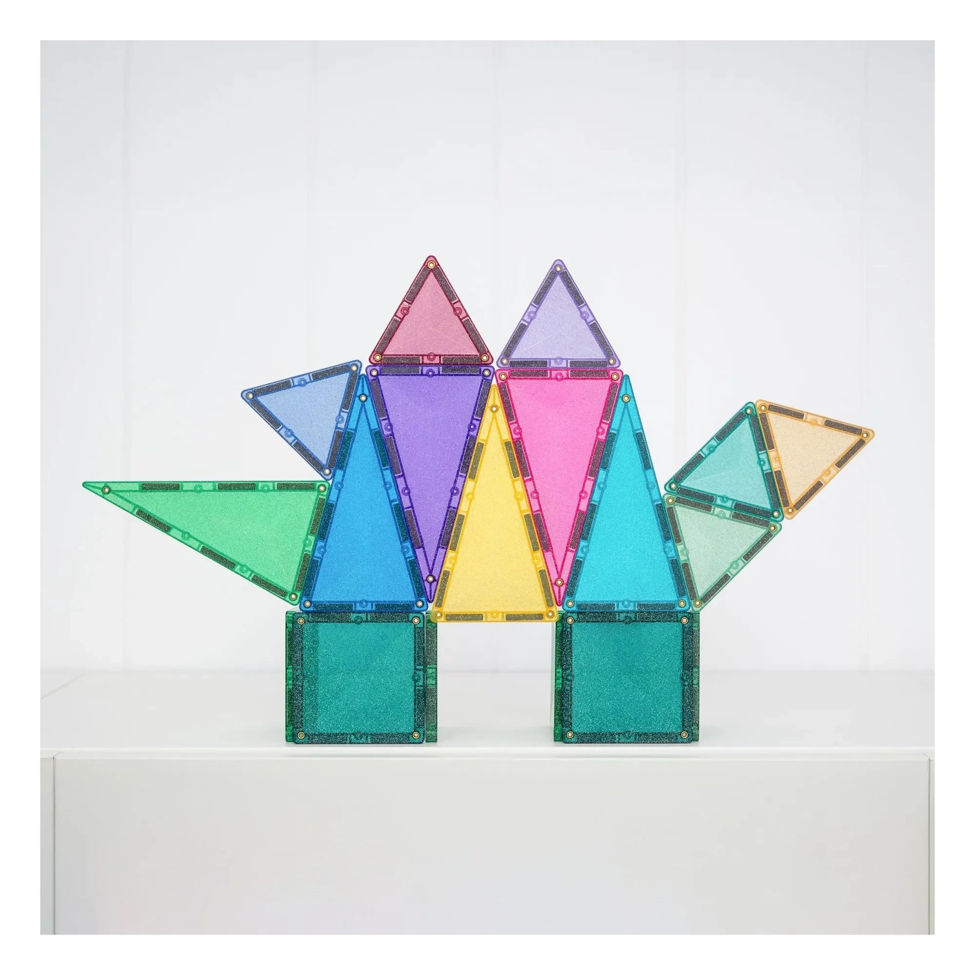 Connetix - Glitter Castle paketi | Pastel