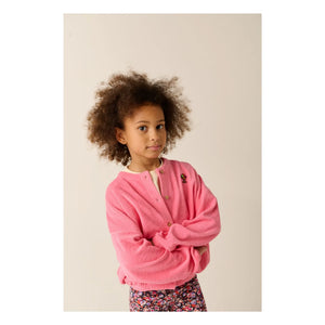 Tumble N'Dry - Lemonade Organik Pamuk Hırka | Pembe