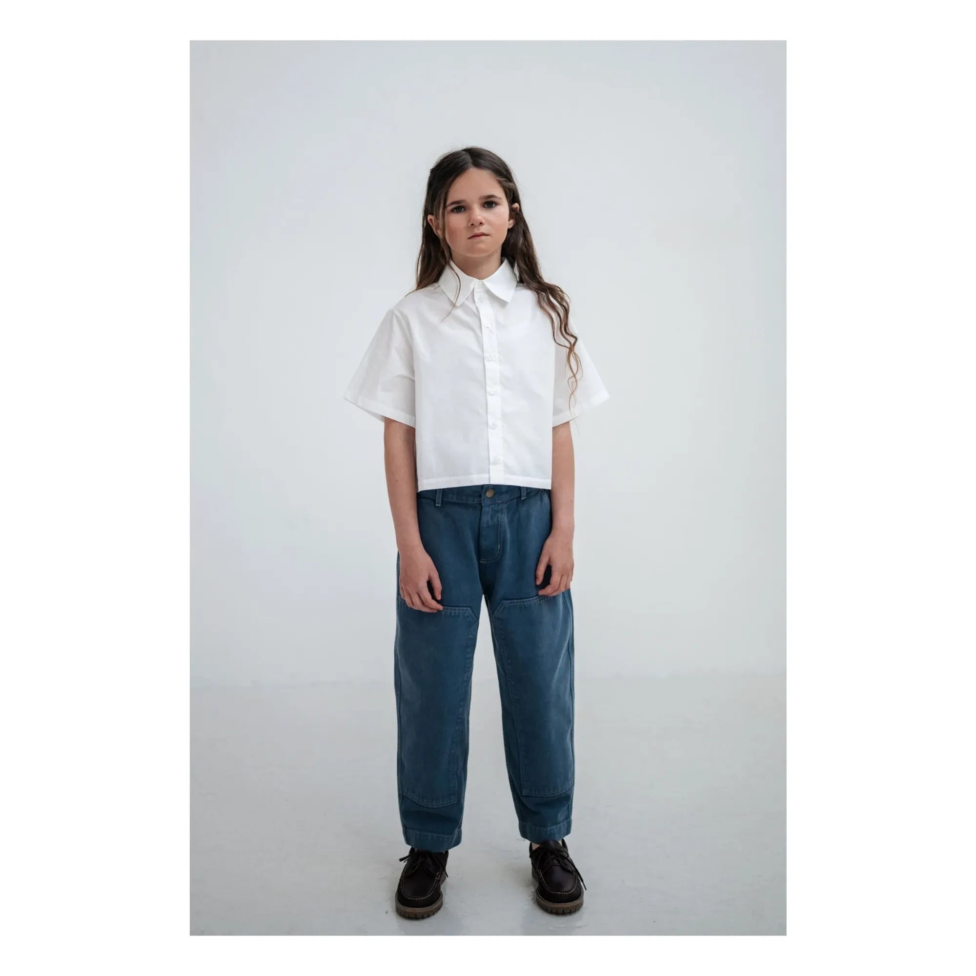 Repose AMS - Barrel Workwear Organic Cotton Jeans | Blue