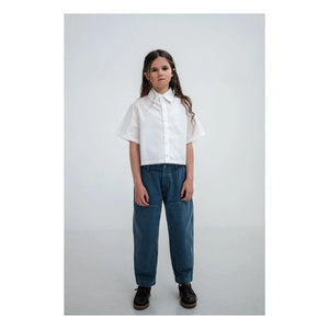 Repose AMS - Barrel Workwear Organic Cotton Jeans | Blue