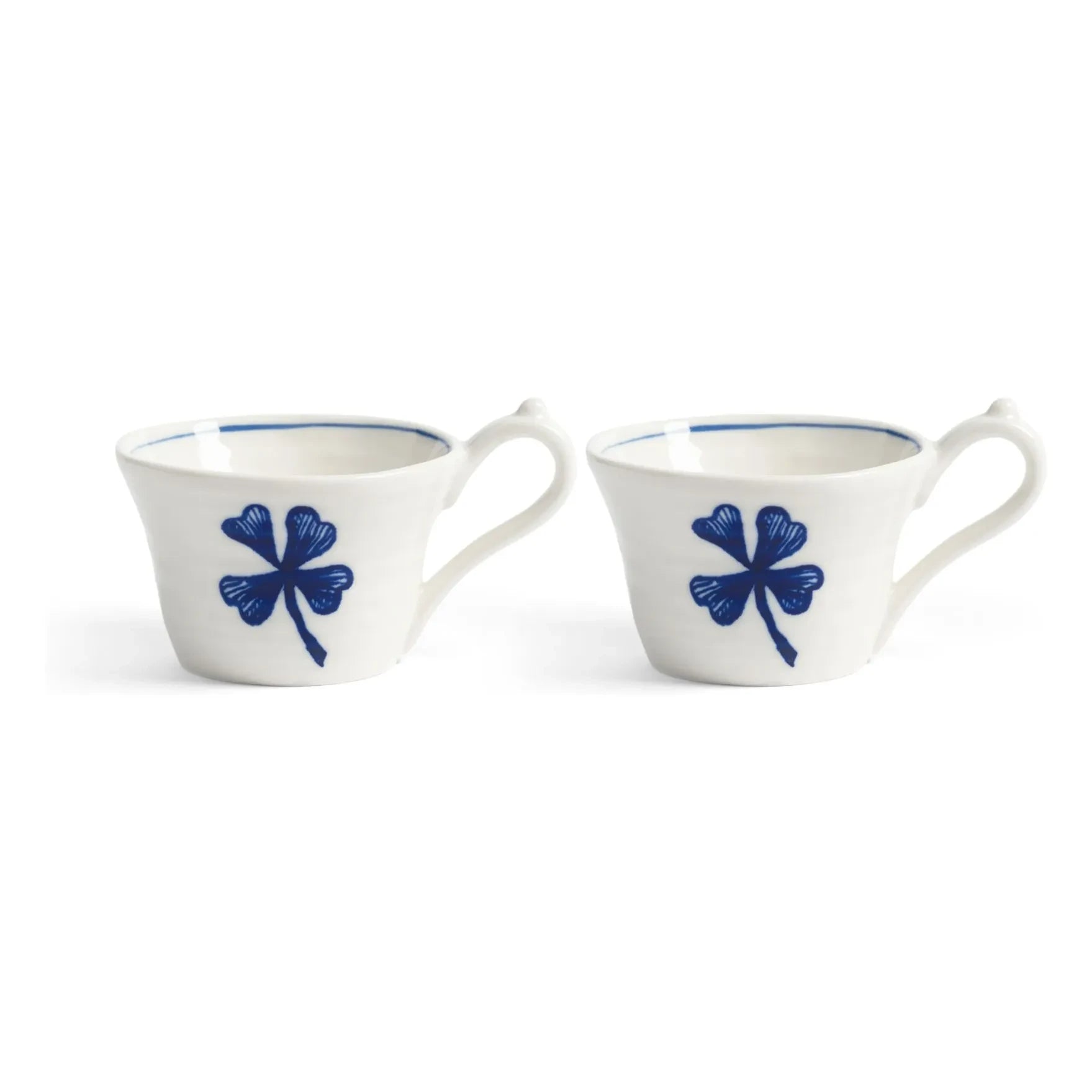 &Klevering - Anouk porselen fincanlar - 2'li set | Mavi