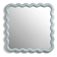 &Klevering - Zigzag Mirror | Light Blue