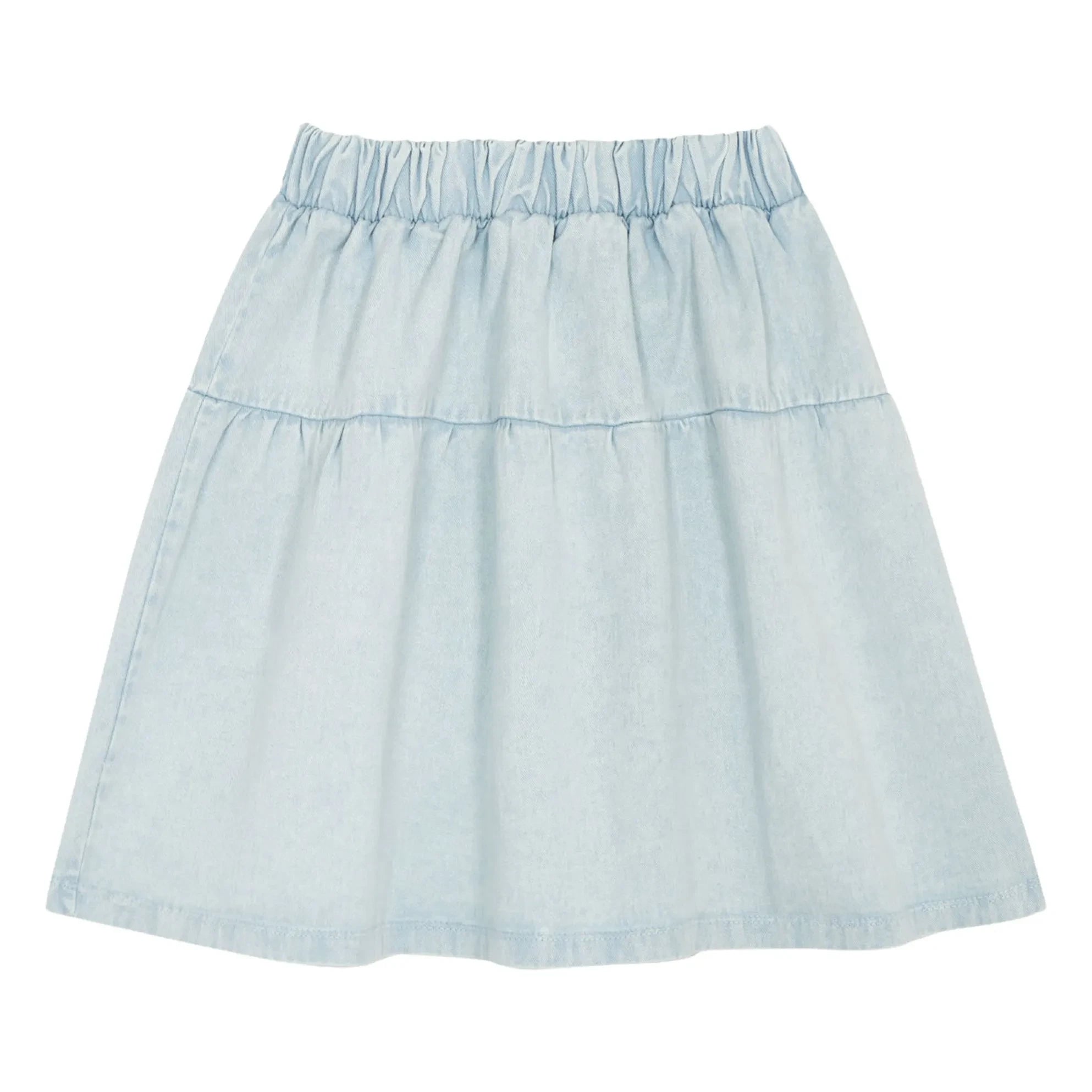 The Campamento - Denim Skirt | Light Blue