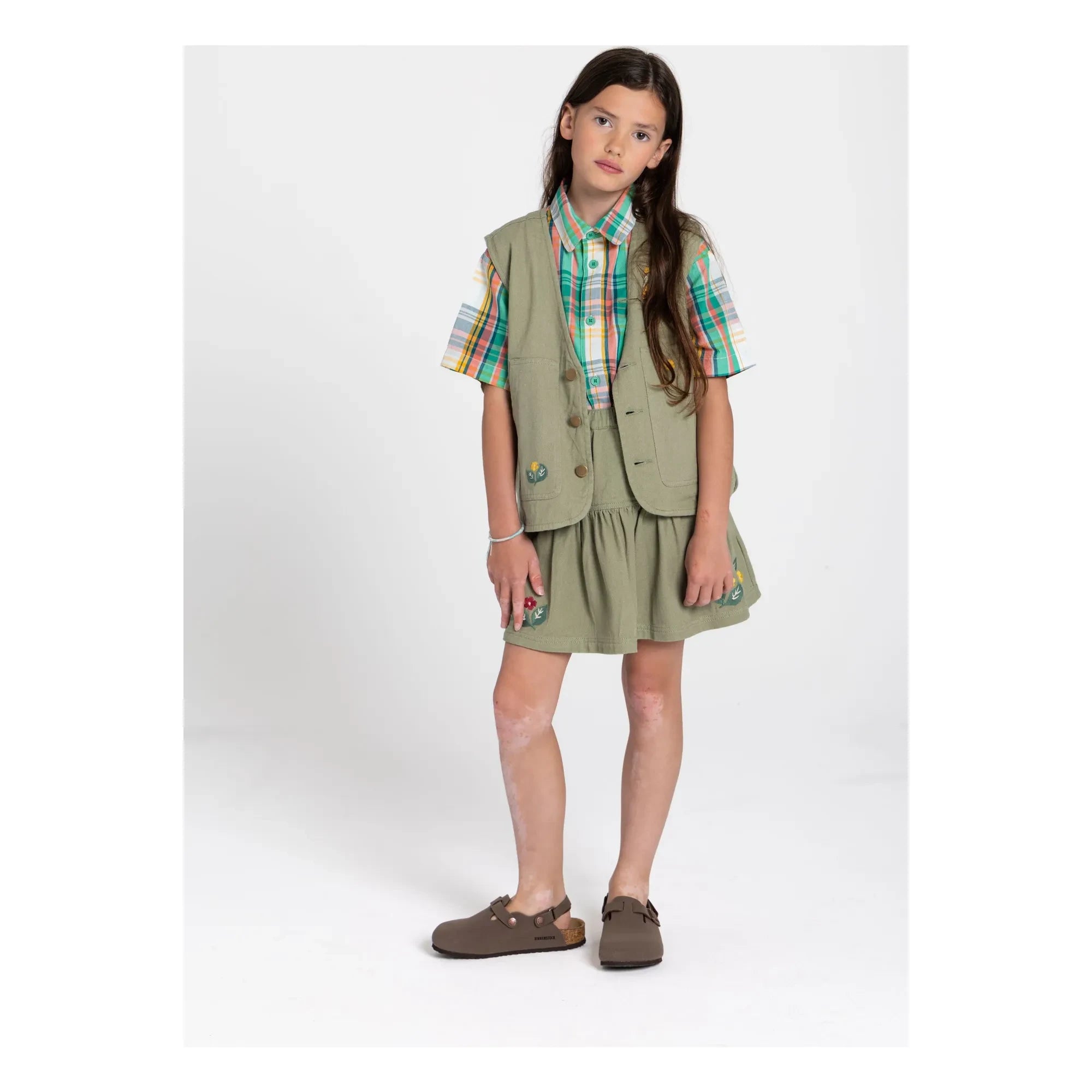 Hundred Pieces - Saskia Check Shirt | Peach