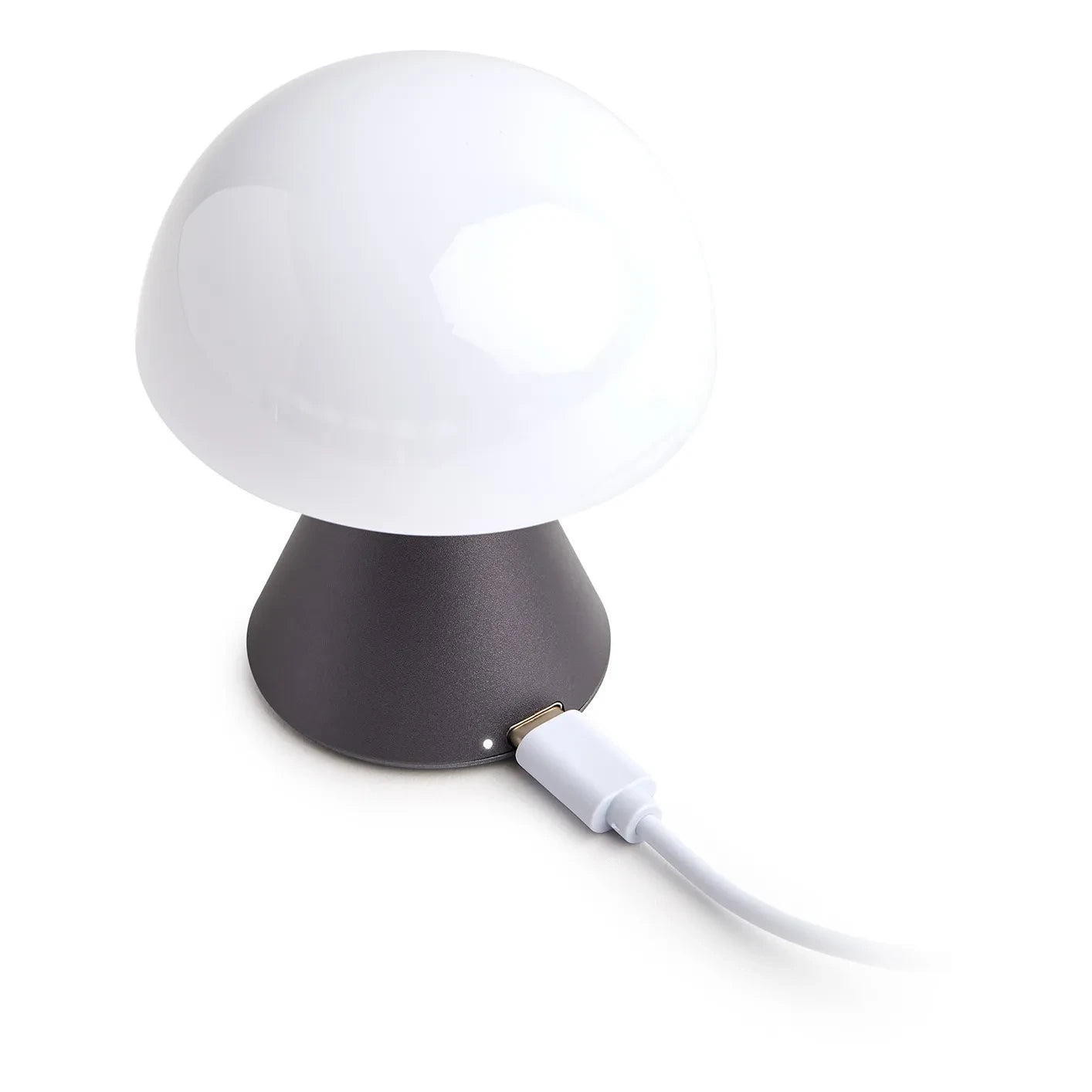 Lexon - Mina Mini LED Masa Lambası | Çelik Gri