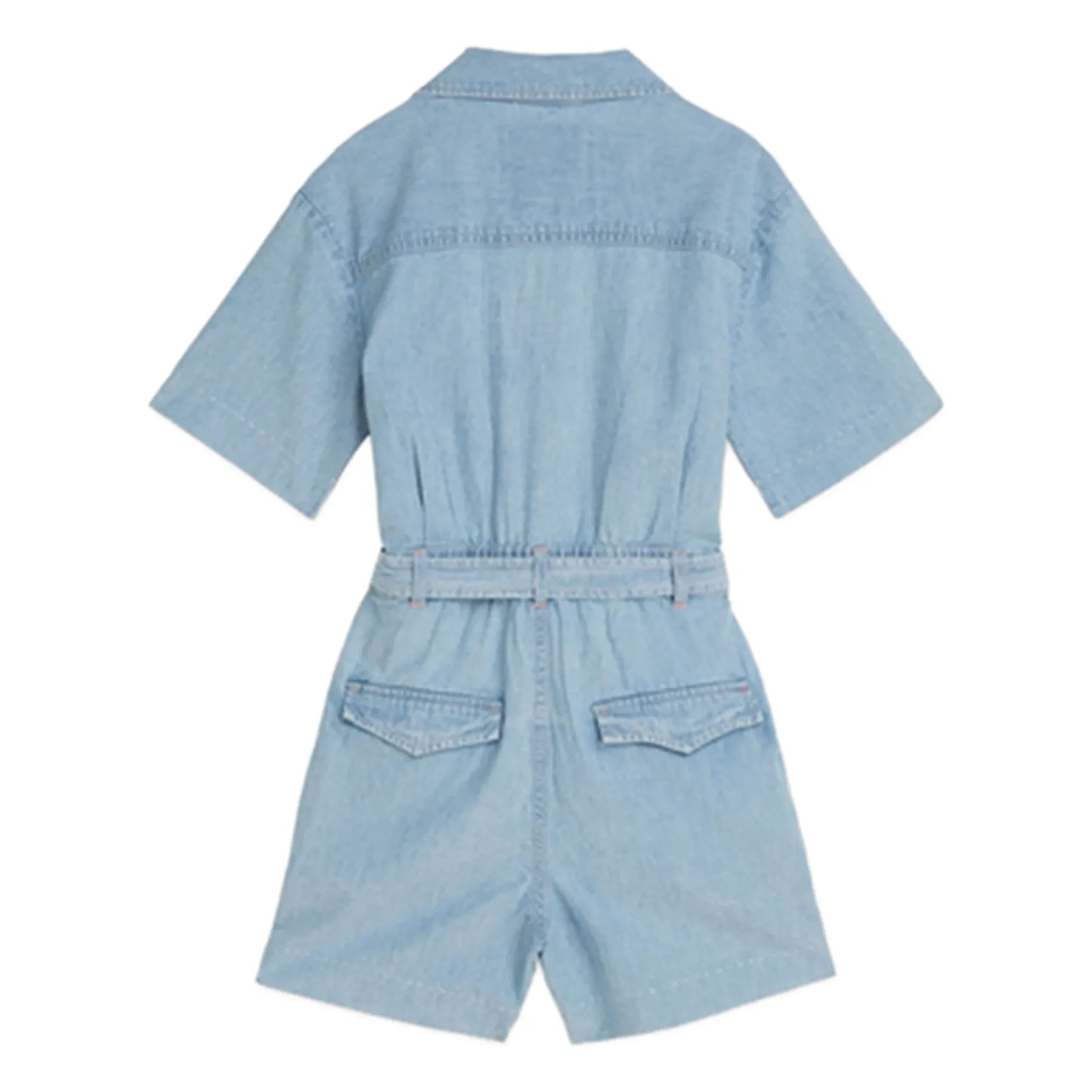 Scotch & Soda - Chambray Romper | Light Blue