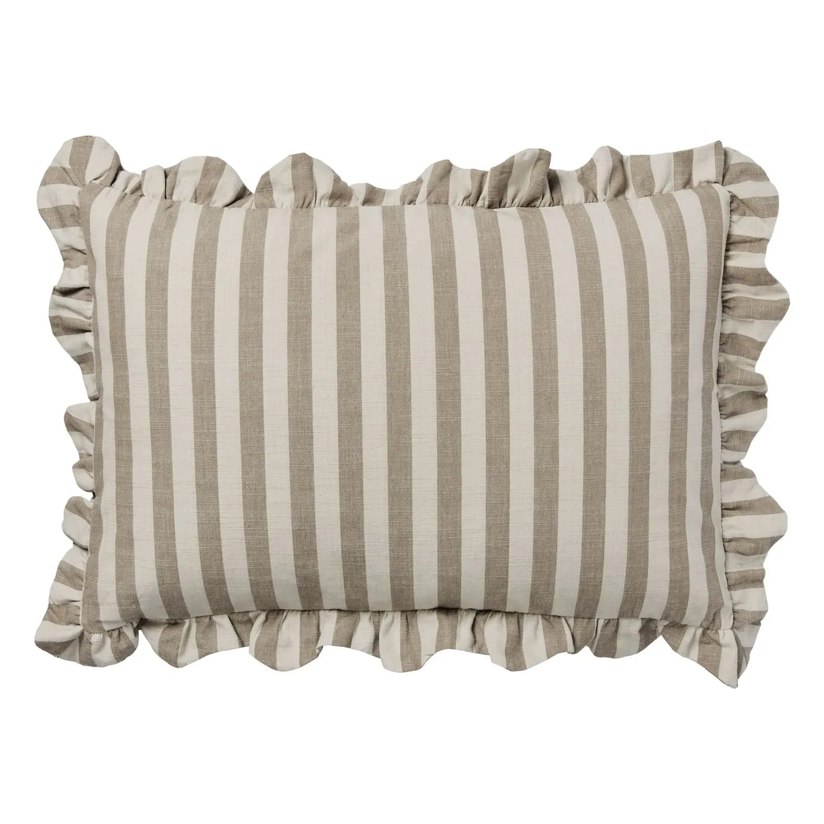Broste Copenhagen - Ina Rectangular Cushion Cover | Brown