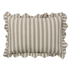 Broste Copenhagen - Ina Rectangular Cushion Cover | Brown