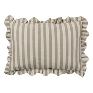 Broste Copenhagen - Ina Rectangular Cushion Cover | Brown