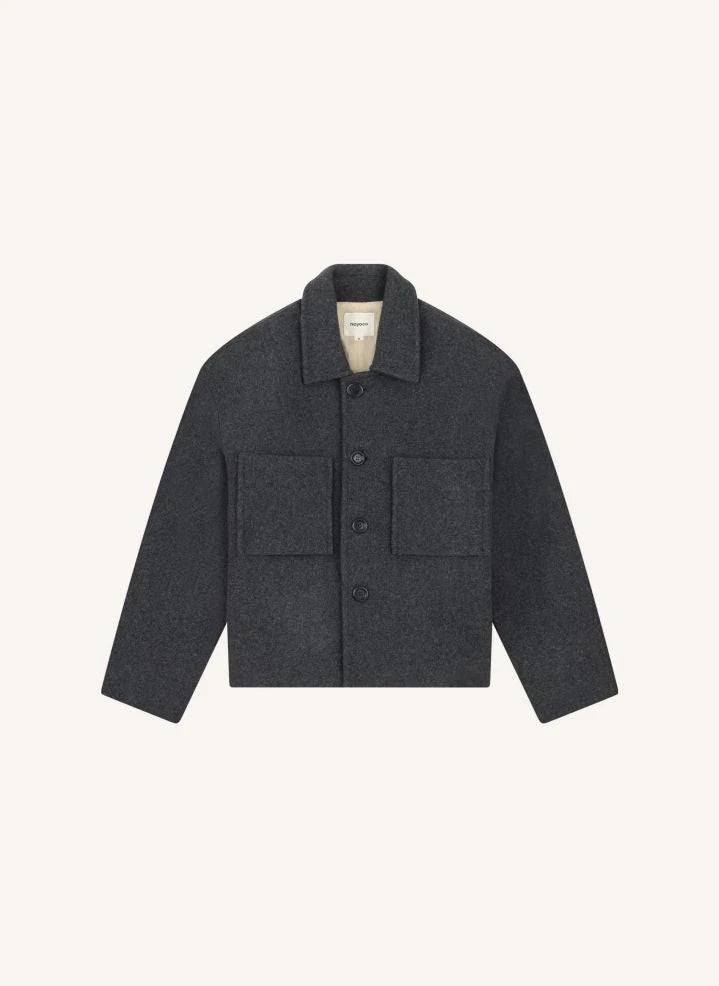 Noyoco - Holar Wool Jacket | Charcoal Gray